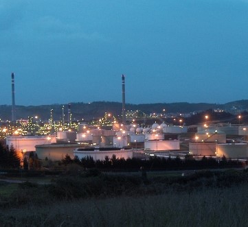 Vista Complejo Industrial de A Coruña