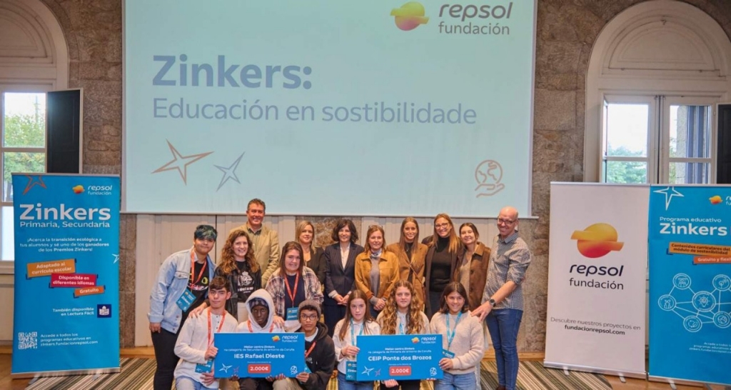 CEIP Ponte dos Brozos e IES Rafael Dieste mejores centros Zinkers del área coruñesa