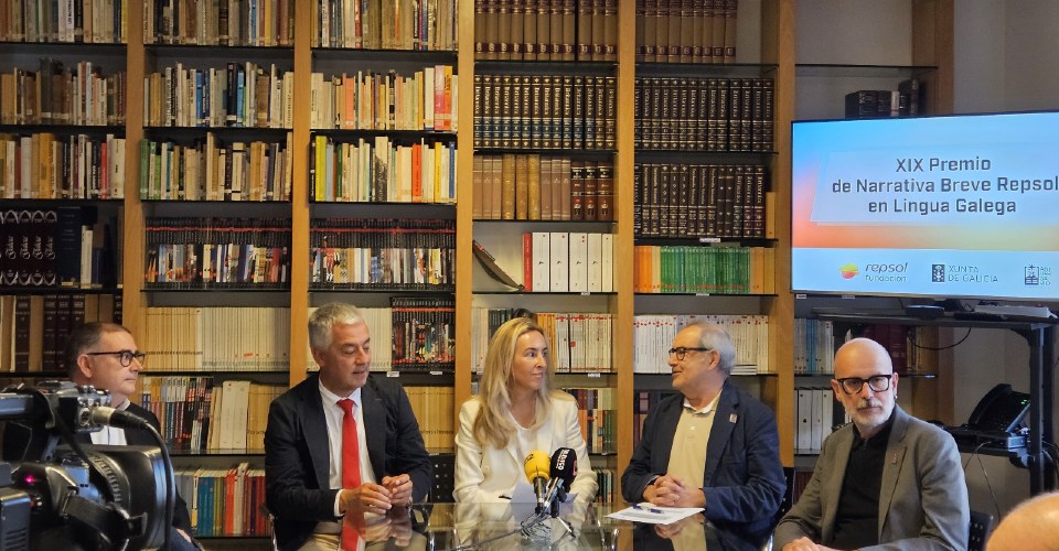 Rueda de prensa fallo Premio Narrativa Breve Repsol