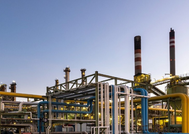 Vista Complejo Industrial de A Coruña